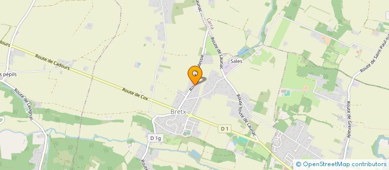 localisation de l'entreprise MONSIEUR ALEXANDRE CANTY  BRETX