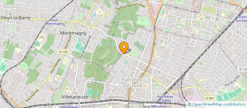 localisation de l'entreprise MONSIEUR ALEXANDRE CAO à PIERREFITTE-SUR-SEINE