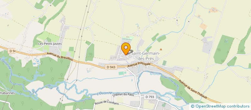 localisation de l'entreprise MONSIEUR ALEXANDRE CAPAPEY  DOUCHY-MONTCORBON