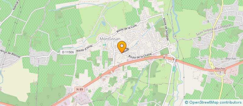 localisation de l'entreprise MONSIEUR ALEXANDRE CAPDEVILLE à MONTUSSAN