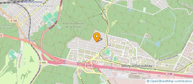 localisation de l'entreprise MONSIEUR ALEXANDRE CAPELAS DE SOUSA à VELIZY-VILLACOUBLAY