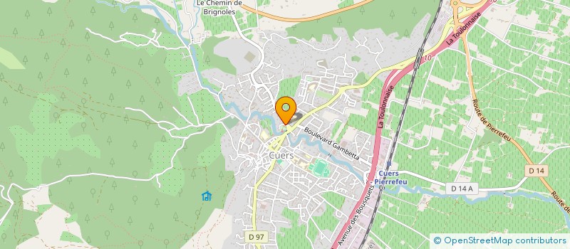 localisation de l'entreprise MONSIEUR ALEXANDRE CAPINI  CARCES