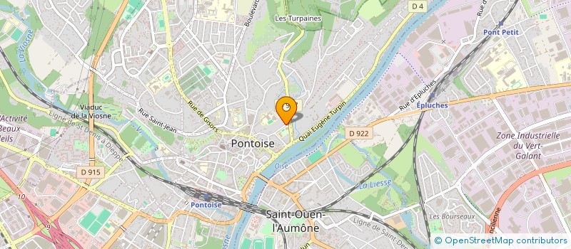 localisation de l'entreprise MONSIEUR ALEXANDRE CAPPON à PONTOISE