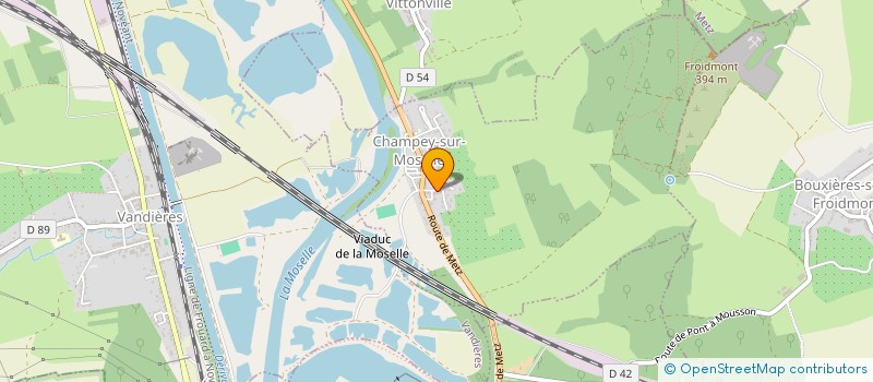 localisation de l'entreprise MONSIEUR ALEXANDRE CARABIN  JEZAINVILLE