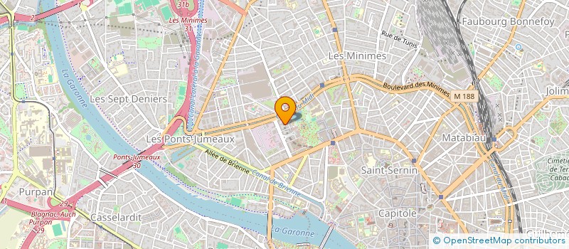 localisation de l'entreprise MONSIEUR ALEXANDRE CARADANT à TOULOUSE