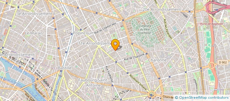 localisation de l'entreprise MONSIEUR ALEXANDRE CARAYON  PARIS