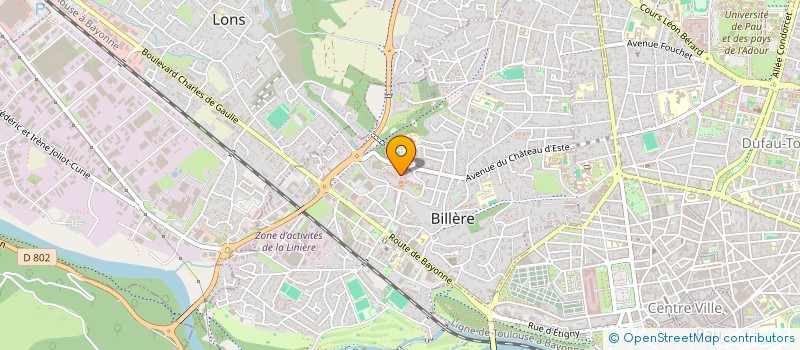 localisation de l'entreprise MONSIEUR ALEXANDRE CARCABAL à BILLERE