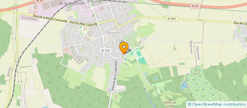 localisation de l'entreprise MONSIEUR ALEXANDRE CARDON  BRESLES