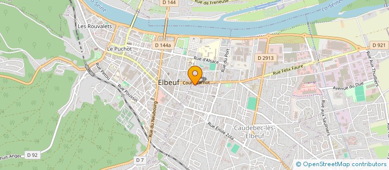 localisation de l'entreprise MONSIEUR ALEXANDRE CAREL à ELBEUF