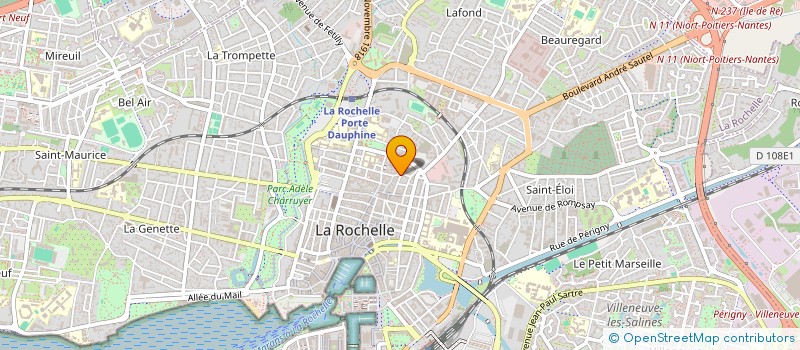 localisation de l'entreprise MONSIEUR ALEXANDRE CARETTE à LA ROCHELLE