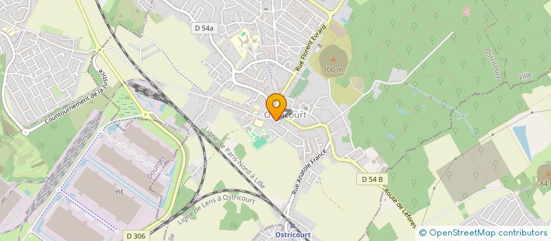 localisation de l'entreprise MONSIEUR ALEXANDRE CARLIER  OSTRICOURT