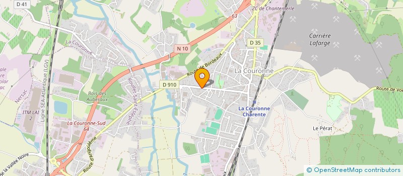localisation de l'entreprise MONSIEUR ALEXANDRE CARMONA à LA COURONNE