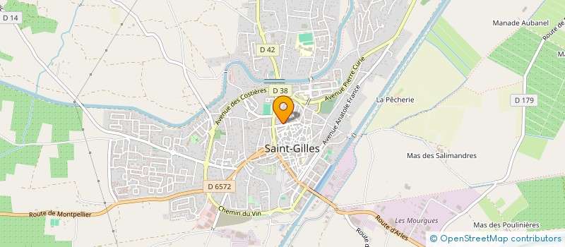 localisation de l'entreprise MONSIEUR ALEXANDRE CARNEO  SAINT-GILLES