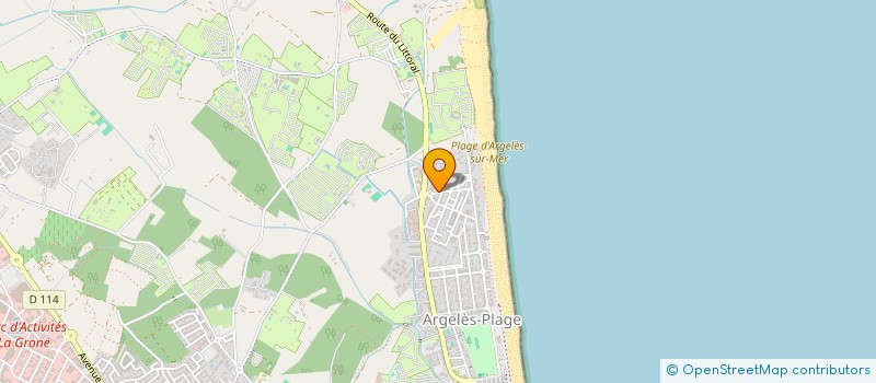 localisation de l'entreprise MONSIEUR ALEXANDRE CARON  ARGELES-SUR-MER