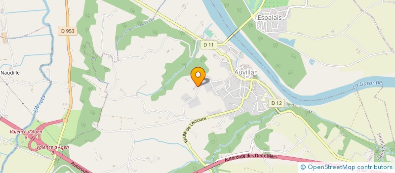 localisation de l'entreprise MONSIEUR ALEXANDRE CARPUAT  AUVILLAR