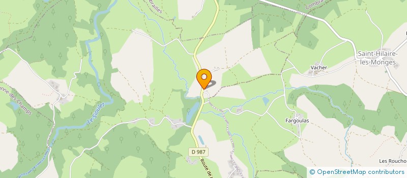 localisation de l'entreprise MONSIEUR ALEXANDRE CARRE  PUY-SAINT-GULMIER