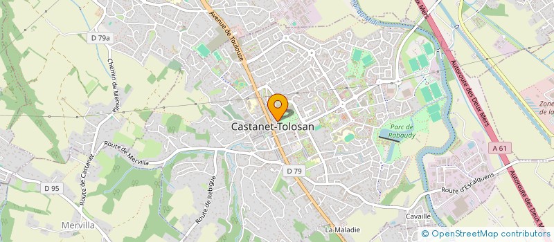 localisation de l'entreprise MONSIEUR ALEXANDRE CARRON à CASTANET-TOLOSAN