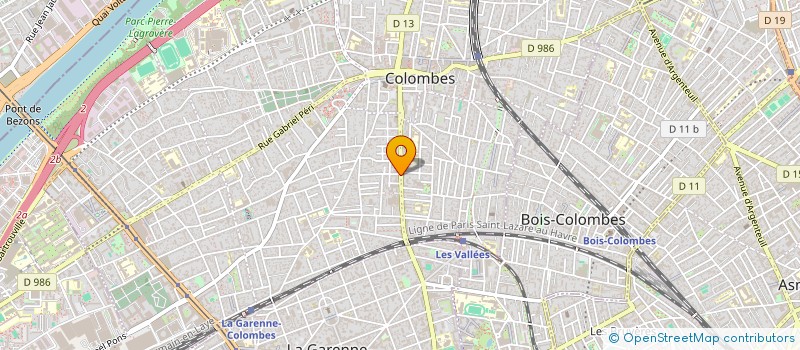 localisation de l'entreprise MONSIEUR ALEXANDRE CARVAL à COLOMBES