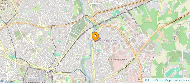 localisation de l'entreprise MONSIEUR ALEXANDRE CASALTA  MONTPELLIER