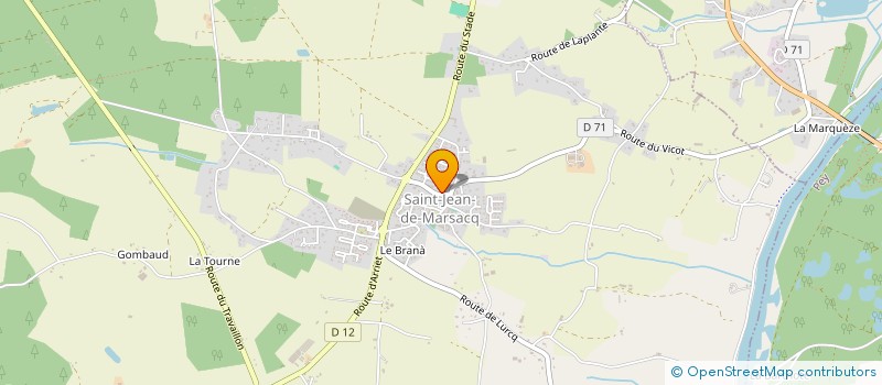 localisation de l'entreprise MONSIEUR ALEXANDRE CASETTA  SAINT-JEAN-DE-MARSACQ