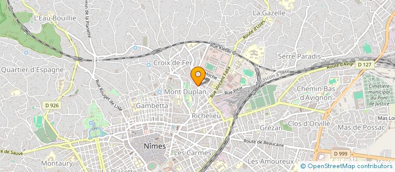 localisation de l'entreprise MONSIEUR ALEXANDRE CASTELLANI  MEYNES