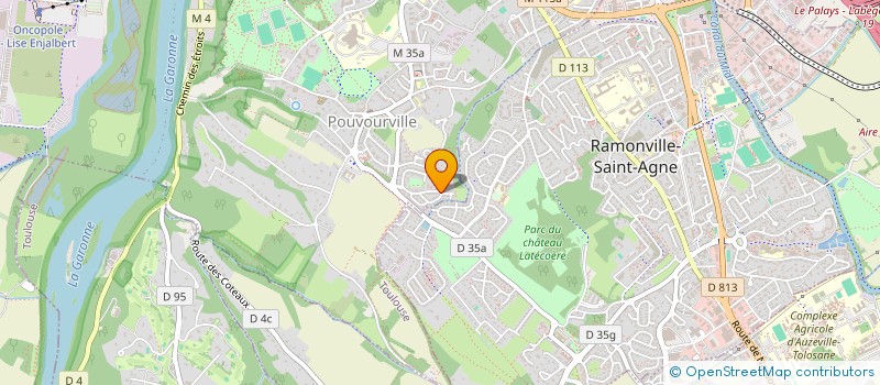 localisation de l'entreprise MONSIEUR ALEXANDRE CASTERAS  TOULOUSE