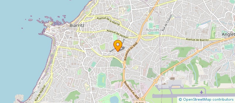 localisation de l'entreprise MONSIEUR ALEXANDRE CASTRES à BIARRITZ