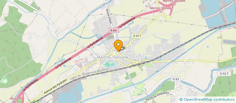 localisation de l'entreprise MONSIEUR ALEXANDRE CATTANEO  MARTRES-TOLOSANE