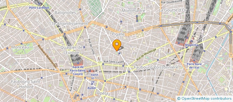 localisation de l'entreprise MONSIEUR ALEXANDRE CAUCHON  PARIS