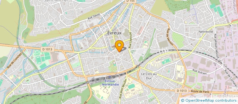 localisation de l'entreprise MONSIEUR ALEXANDRE CAULIER à EVREUX