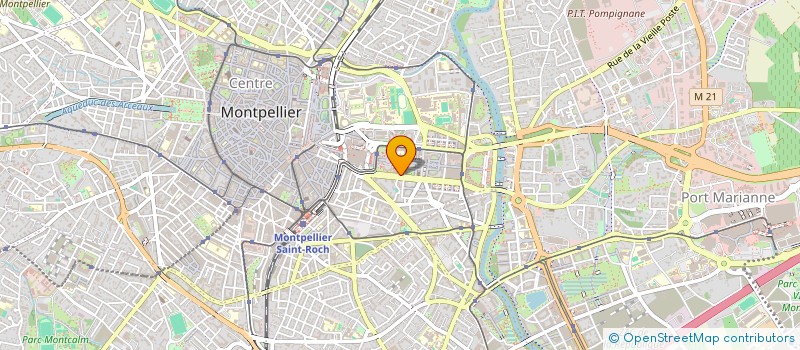 localisation de l'entreprise MONSIEUR ALEXANDRE CAVAILLE à MONTPELLIER
