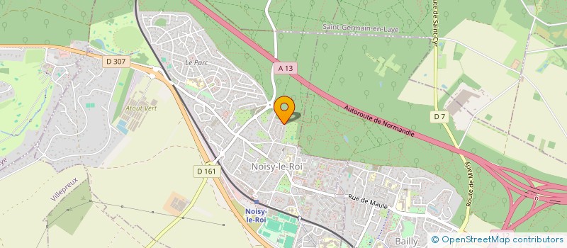 localisation de l'entreprise MONSIEUR ALEXANDRE CAVALLINI  NOISY-LE-ROI