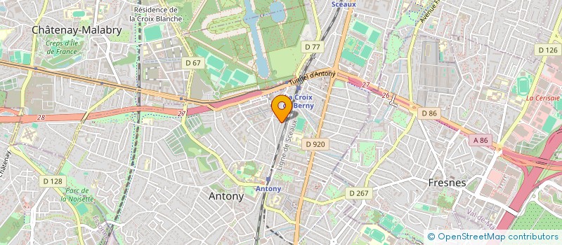 localisation de l'entreprise MONSIEUR ALEXANDRE CAZALI à ANTONY