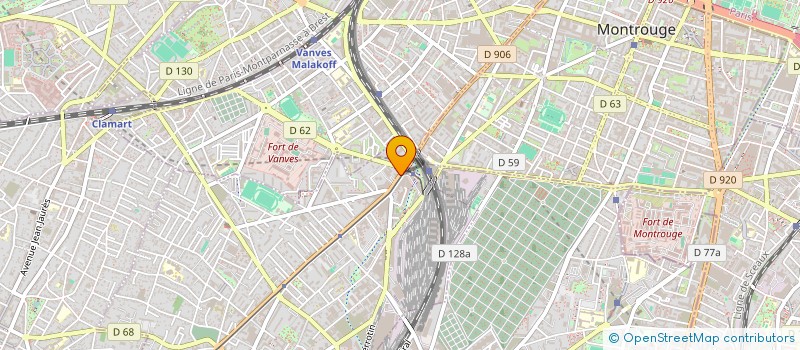 localisation de l'entreprise MONSIEUR ALEXANDRE CEDED  CHATILLON