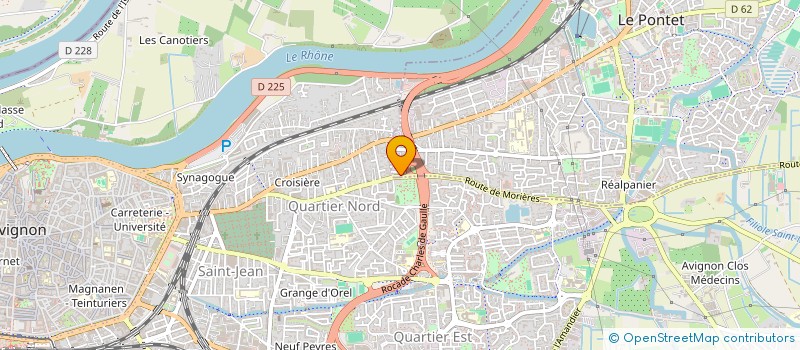 localisation de l'entreprise MONSIEUR ALEXANDRE CELLIER  LE PONTET