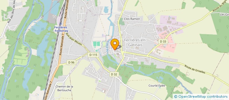 localisation de l'entreprise MONSIEUR ALEXANDRE CERDAN à BAZOCHES-SUR-LE-BETZ