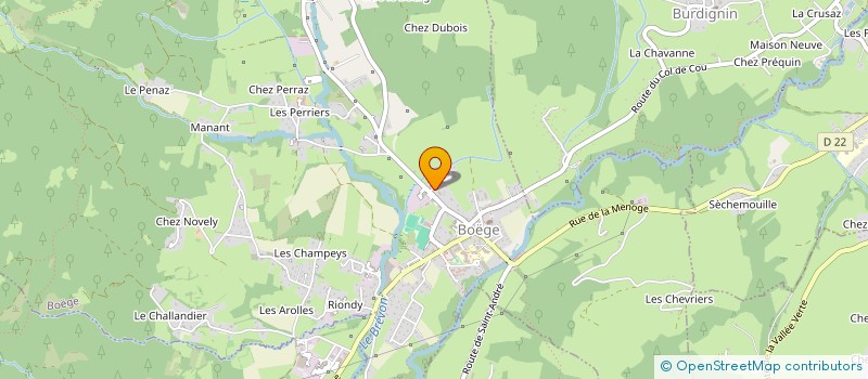 localisation de l'entreprise MONSIEUR ALEXANDRE CERRI  BOEGE