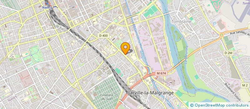 localisation de l'entreprise MONSIEUR ALEXANDRE CERVONI  NANCY