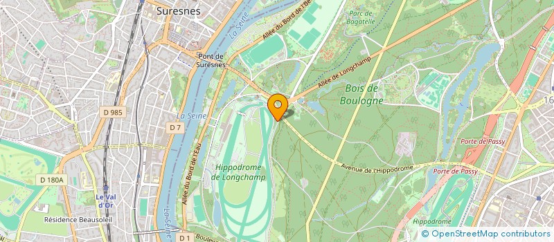 localisation de l'entreprise MONSIEUR ALEXANDRE CHABAILLE D'AUVIGNY  PARIS