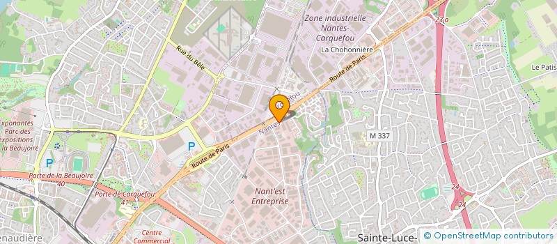 localisation de l'entreprise MONSIEUR ALEXANDRE CHACUN  NANTES