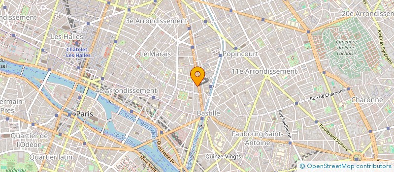 localisation de l'entreprise MONSIEUR ALEXANDRE CHAFFANJON  PARIS