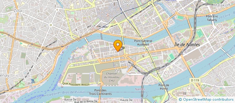 localisation de l'entreprise MONSIEUR ALEXANDRE CHAMBRE  NANTES