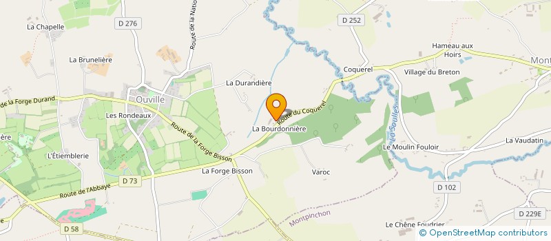 localisation de l'entreprise MONSIEUR ALEXANDRE CHAMBRIN  MONTPINCHON