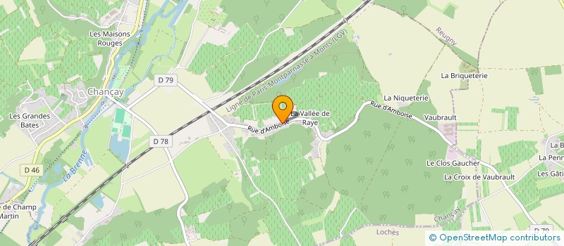 localisation de l'entreprise MONSIEUR ALEXANDRE CHAMPION  CHANCAY