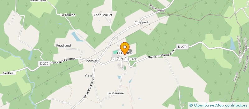 localisation de l'entreprise MONSIEUR ALEXANDRE CHANGEY  LA CLOTTE