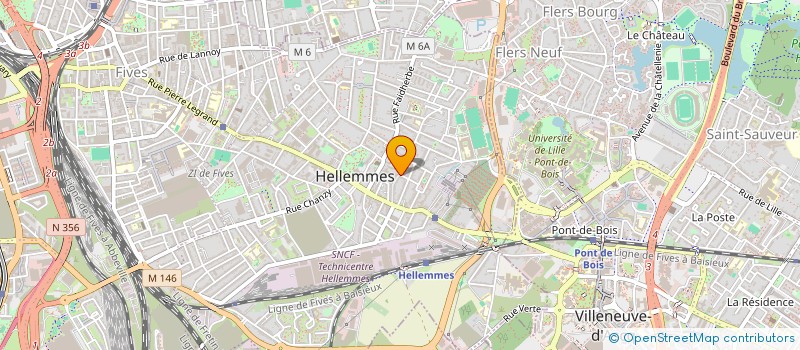 localisation de l'entreprise MONSIEUR ALEXANDRE CHANTRY à LILLE