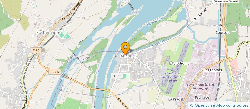 localisation de l'entreprise MONSIEUR ALEXANDRE CHAPUS  ANCONE