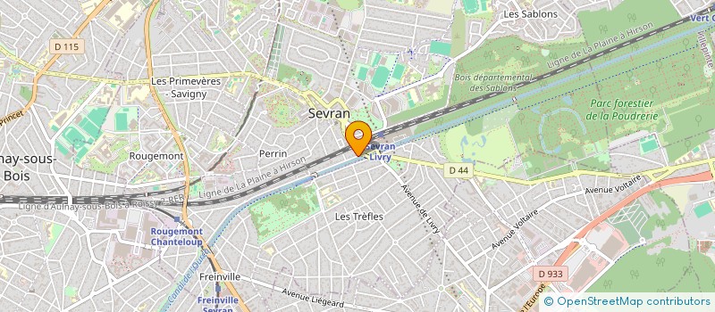 localisation de l'entreprise MONSIEUR ALEXANDRE CHARLERY à SEVRAN