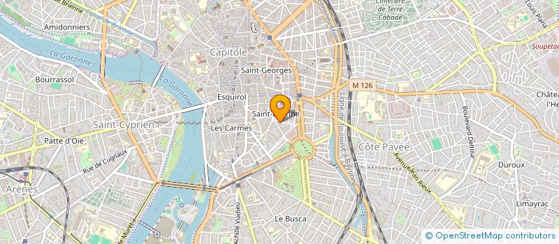 localisation de l'entreprise MONSIEUR ALEXANDRE CHARPY  TOULOUSE