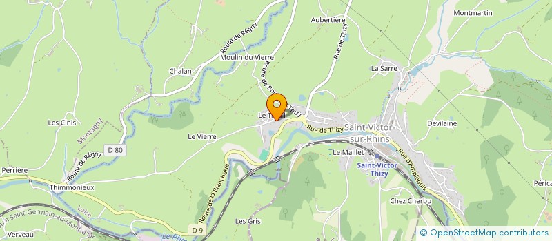 localisation de l'entreprise MONSIEUR ALEXANDRE CHARTIER à SAINT-VICTOR-SUR-RHINS